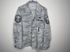 US Air Force USAF Camouflage Camo Pattern Utility Coat Jacket Man s 42R