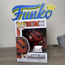 WWE - Kane with Pin Funko Pop No. 164 Fanatics Exclusive Vinyl Figure Wrestling 