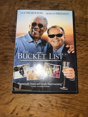 The Bucket List (DVD, 2008) Jack Nicholson Morgan Freeman Rob Reiner