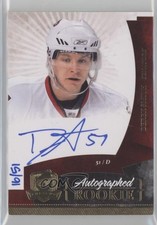 2010-11 Upper Deck The Cup Rookie Gold Rainbow 16/51 Derek Smith #93 Auto 2d8