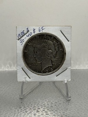 1935 Peace Dollar $1 Coin Silver Circulated Uncertified US Mint Sann Francisco