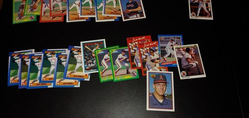 LOTE de tarjetas de béisbol de Los Angeles Angels Stars & Duds en su mayoría de finales de los 80' principios de los 90 - Imagen 9 de 22