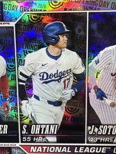 2026 Topps Series 1 Celebration Opening Day Foil NL Homerun Leaders #84  Ohtani