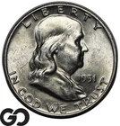 1951-D Franklin Half Dollar