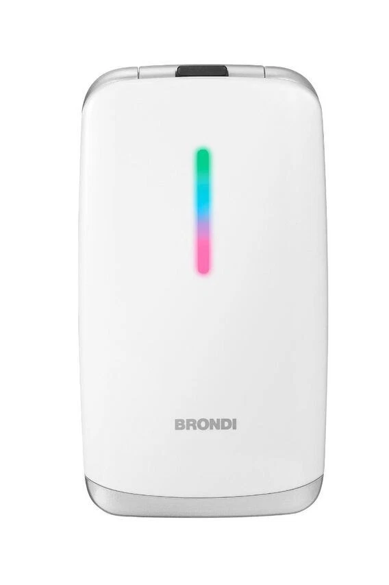 Brondi Contender 7,62 cm (3") Bianco Telefono per anziani - Immagine 2 di 4
