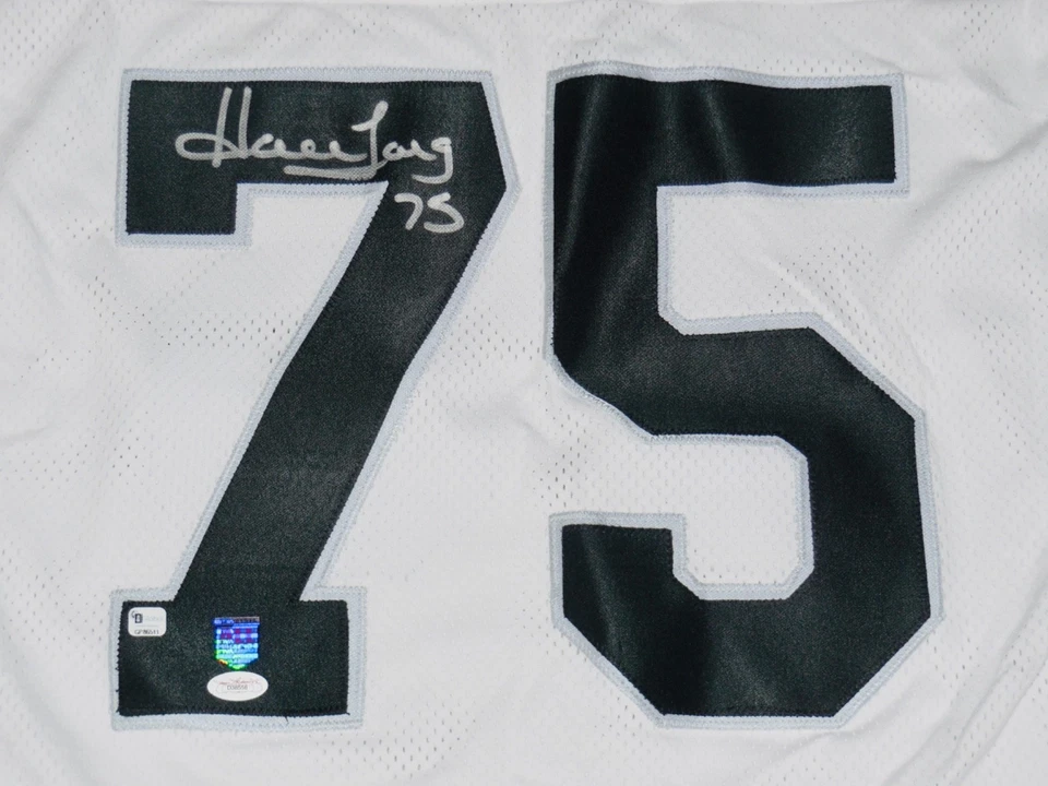 HOWIE LONG AUTOGRAPHED CUSTOM JERSEY (LOS ANGELES RAIDERS) - JSA COA! - Image 2 of 4