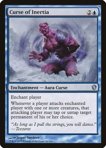 Curse of Inertia 36/357 Commander 2013 Uncommon
