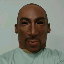 Halloween Latex Full Head Mask Realistic Adult Cosplay Costume Party Bald