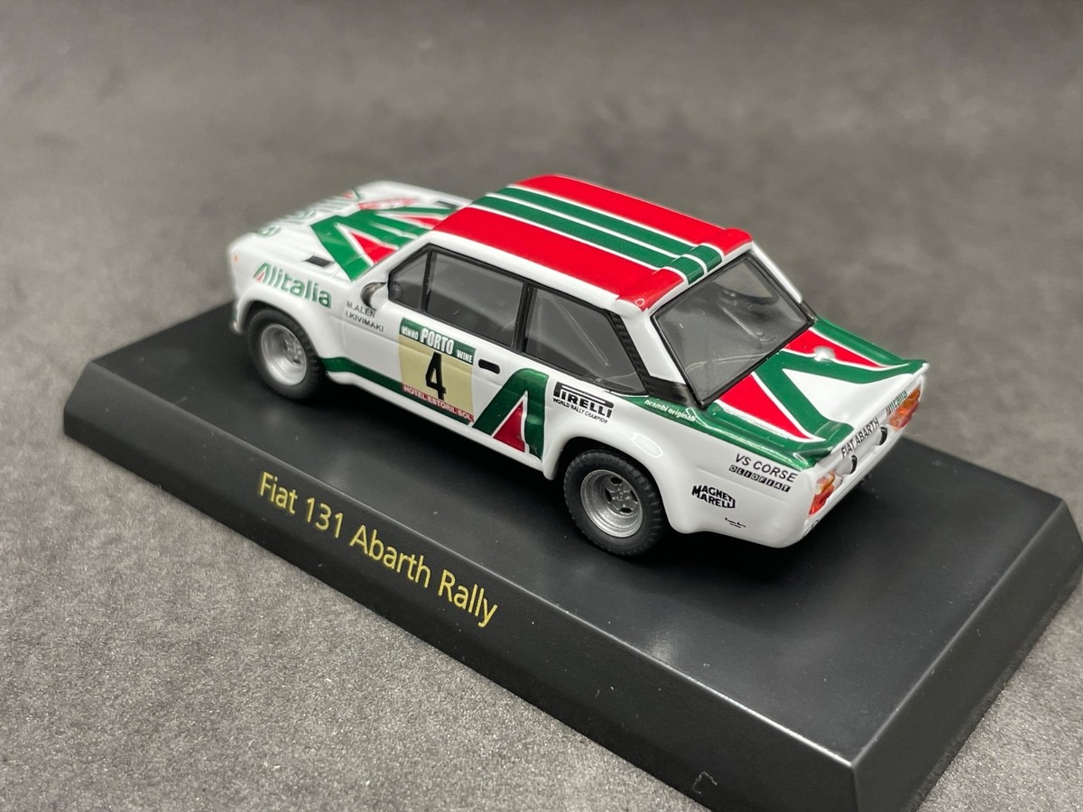 Kyosho 1/64 Fiat&Lancia collection Fiat 131 Abarth Rally diecast