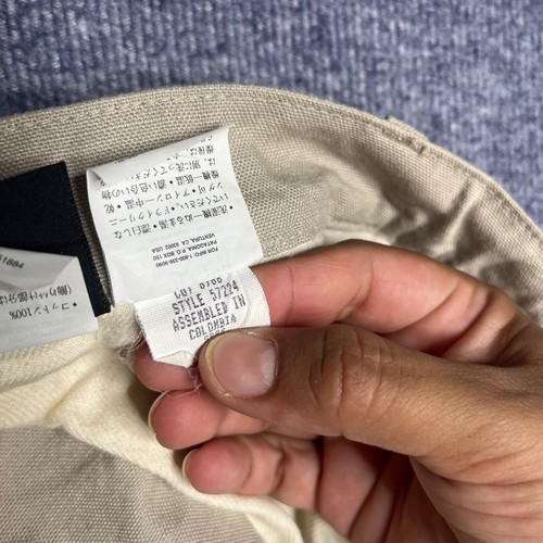 Pantaloncini corti uomo vintage Patagonia cotone biologico taglia 34 outdoor casual beige - Foto 7 di 7