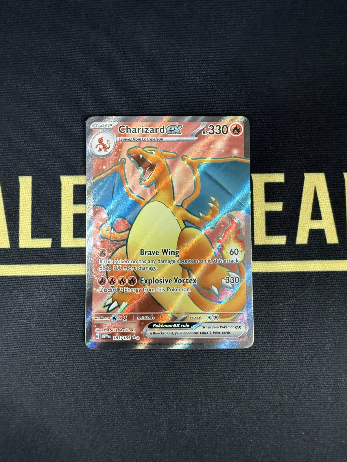 Pokemon - Charizard ex - 183/165 - Scarlet & Violet 151 - Holo - Ultra Ra NM