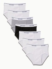 Fruit of the Loom Big Tag Free Cotton Briefs Assorted Colors Boys - 7 Pack