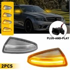 For Mercedes Benz S204 W204 W639 OE A2048200721 A2048200821 Mirror Signal Lamp
