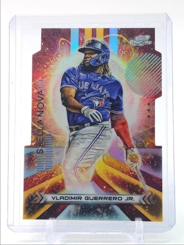 VLADIMIR GUERRERO JR. 2023 TOPPS COSMIC CHROME STELLANOVA DIE CUT SP Q2377