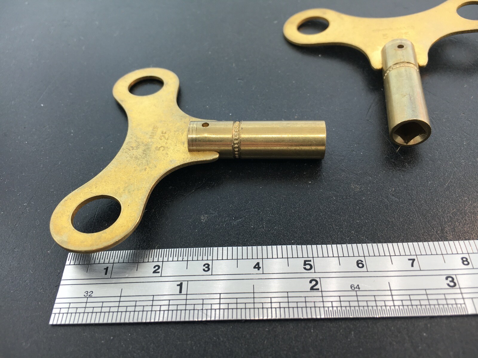 Swiss Made Brass Clock Key Size 12 or 5.25 mm. eBay