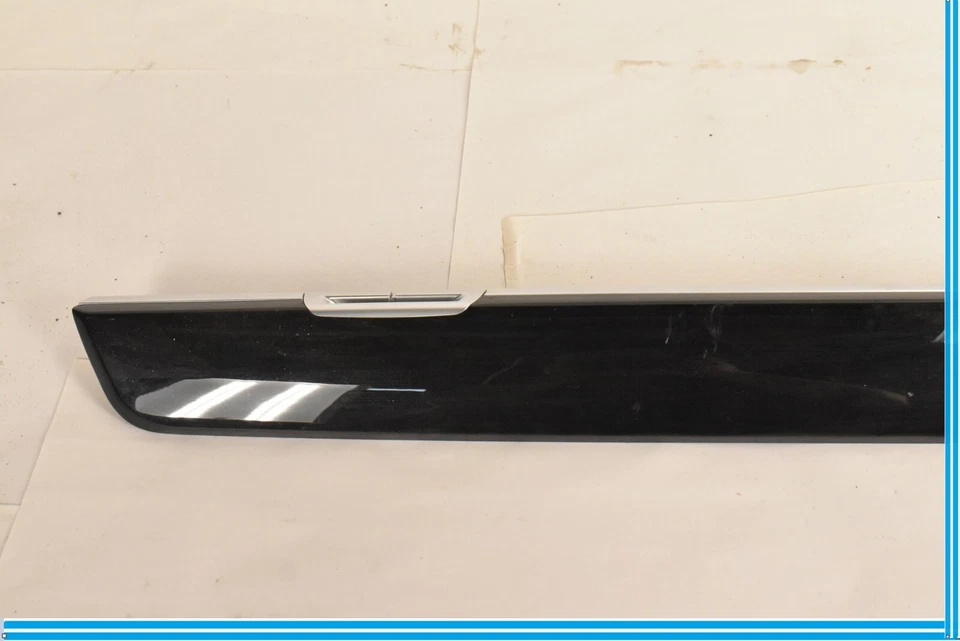 2014 BMW 750I 750LI REAR DECK SHELF PANEL WOOD TRIM MOLDING, 51467967900, OEM - Imagem 3 de 4