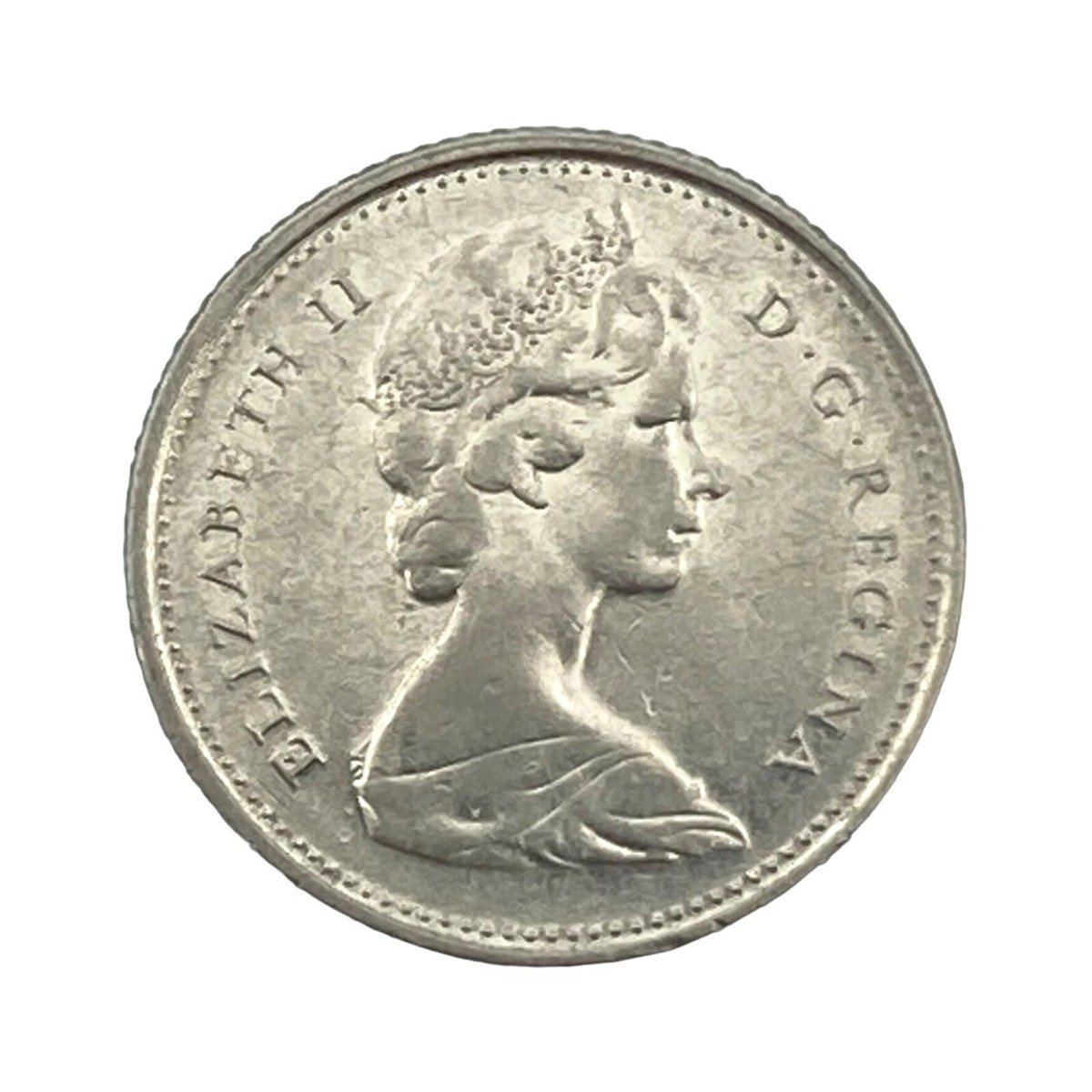 1973 Canadian 10 Cents Canada Dime Queen Elizabeth II Circulated