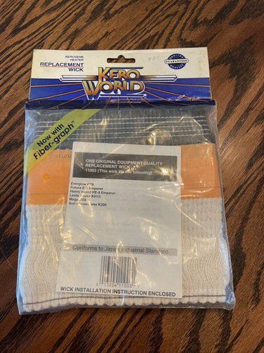 Kerosene Heater replacement Wick Kero World Many Wick Numbers Available! NOS - Picture 30 of 113