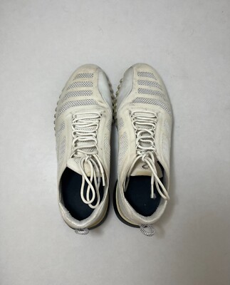 Spring and Autumn ECCO Mesh Breathable Shock Absorbing White Men's Sneaker      