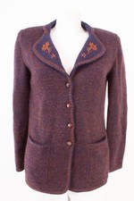 ESCADA MARGARETHA LEY Damen Blazer Strickjacke Jacket Gr. DE 34 Mohair Wolle