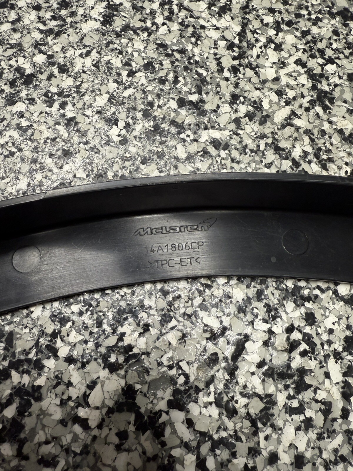McLaren 720s Underbody Air Fin Right Side 14A1806CP