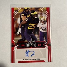 2022 Leaf Draft Football Blaster Cards Checklist 28