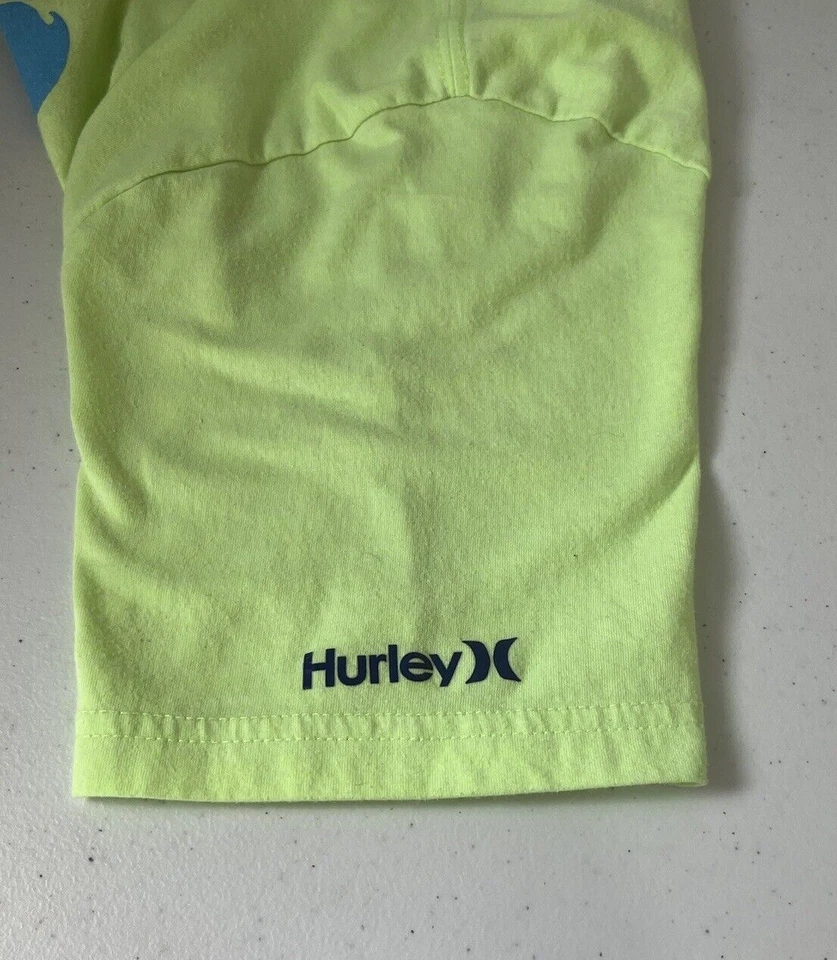 Hurley Born from Water Youth XL T-Shirt Cotton Blend 13-15yrs Captain Skull - Image 4 of 4