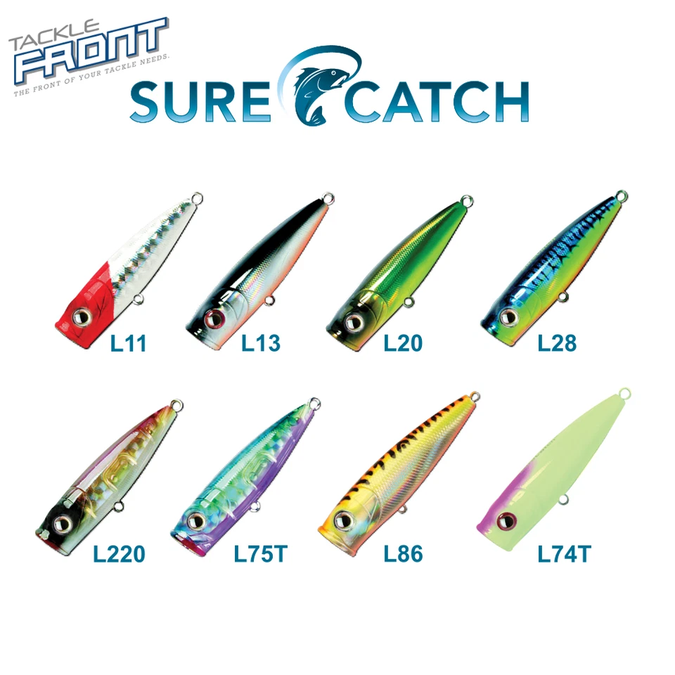 SureCatch - Pop Tiger~ Topwater Fishing Lure Foto 2 de 3