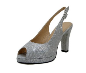 scarpe comode argento