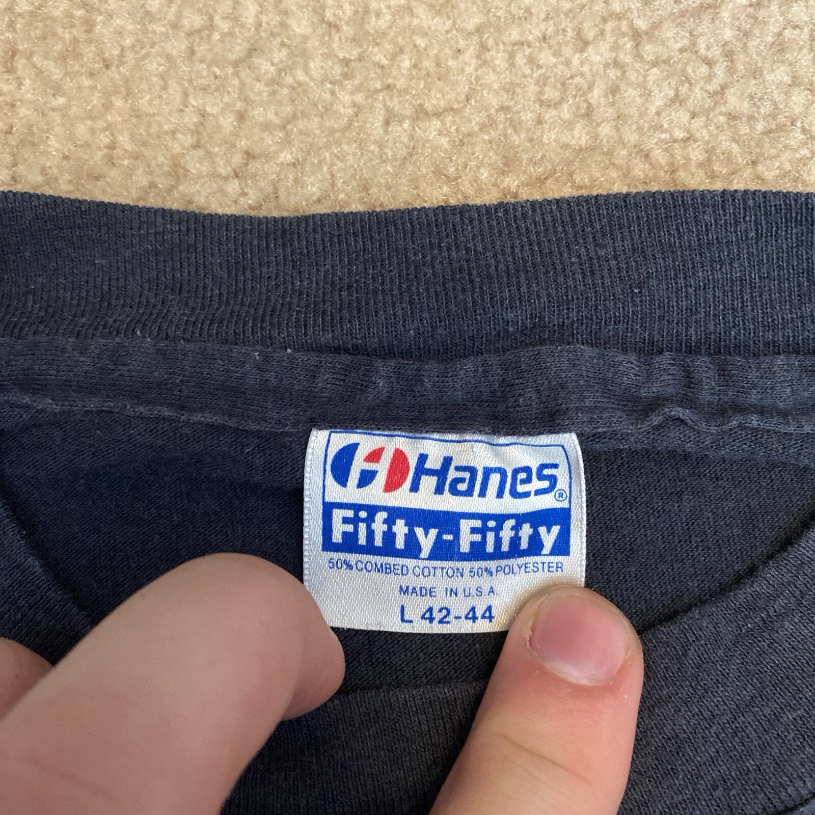 Vintage Faded 80s Death From Below US Submarine Force Shirt Men’s Size Large