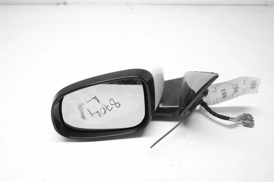 2013 Jaguar XF Left Door Mirror Assembly White OEM 368984 88000 Miles - Изображение 3 из 3