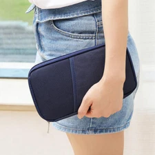 US Travel Wallet Family Passport Holder Accessories Document Organizer Bag Case