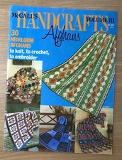 McCall's HANDCRAFTS Afghans vol 3 Crochet Knitting fashion
