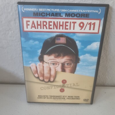 Fahrenheit 9/11 DVD Best Documentary Movie With Subtitles Lions Gate Film Studio