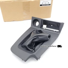 NEW NISSAN OEM Leather Shift Boot & Console Plate R34 Skyline GTT 96935-AA005
