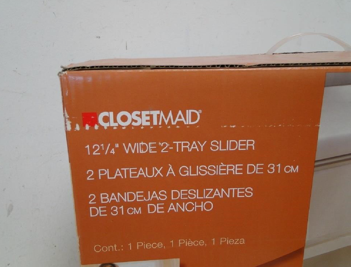 Closetmaid ProCuisine Cabinet Pull Out 2 tray slider 12