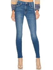 Mother Denim Looker High Rise Skinny Jeans Where is my Mind Size 24