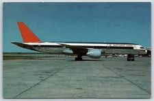 Airplane Postcard Northwest Orient Airlines Boeing 757-251 City of St Paul EI17