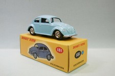 Dinky Toys / Atlas - VOLKSWAGEN VW COX Beetle Coccinelle bleu ciel réf. 181 Neuf