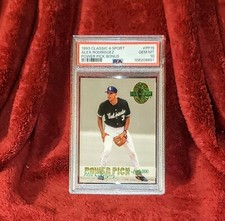Alex Rodriguez 1993 Classic 4 Sport Power Pick Bonus #PP15/80K ROOKIE PSA 10 🔥