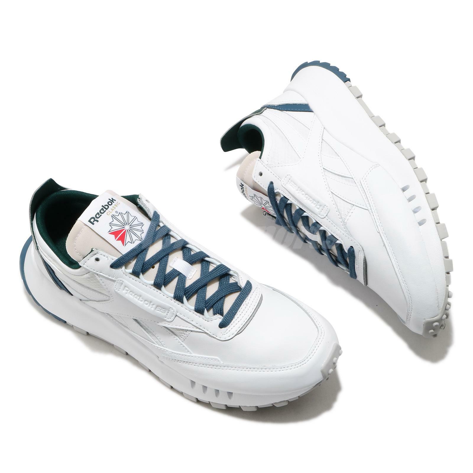 Reebok CL Legacy White Blue Green Men Women Unisex Classic Casual Shoes  FY7553 - Shopping.com