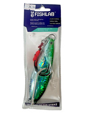Fish Lab CSP-250-GM Carnada Slow Pitch Jig, Green Mackerel, 5-1/4", 250gm