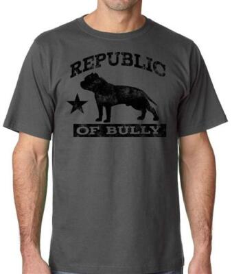 Republic of Bully Mens Pit Bull Bully Tshirt