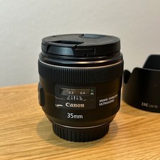Canon EF 5178B002 35mm F/2 IS UMS Wide Angle ...