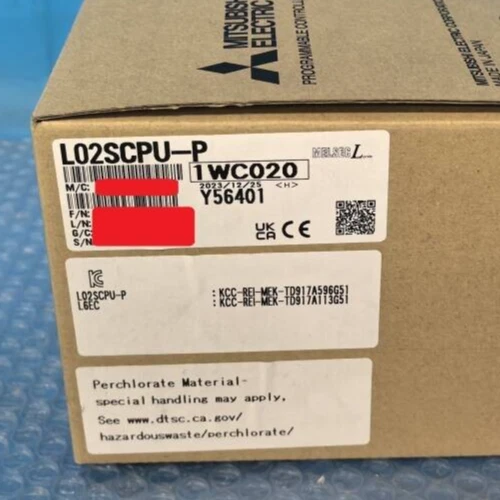 Mitsubishi L02SCPU-P CPU Unit It was kept in the factory as a spare part. - Image 2 of 2