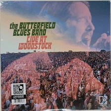 THE BUTTERFIELD BLUES BAND Live at Woodstock SEALED limited edition 2LP ROG