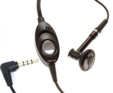 VERIZON HEADSET MONO HANDS-FREE EARPHONE SINGLE EARBUD MIC For PHONES TABLETS