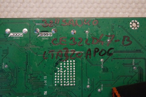 MAIN BOARD 17MB35-4 2049693 FOR 32" SANYO CE32LD47-B LCD TV, SCREEN: LTA320AP06 - Picture 6 of 6