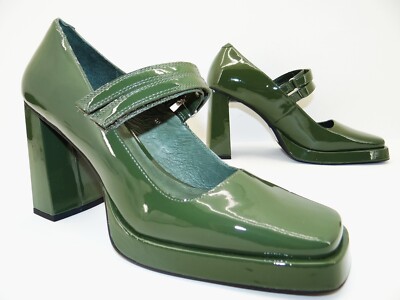 Jeffrey Campbell Magnus Pumps High Heels Absatzschuhe Damen Schuhe Leder Gr.40