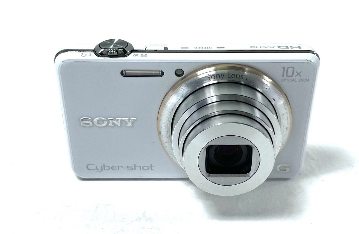 Sony Cyber-shot DSC-WX100 White Compact Digital Camera From